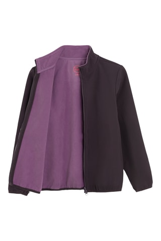 Parka à capuche et sweat - Violet