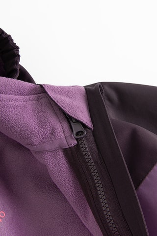 Parka à capuche et sweat - Violet
