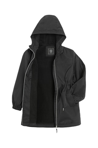 Parka à capuche - Noir