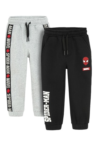 2 joggings Spider-Man Avengers Marvel - Noir et gris