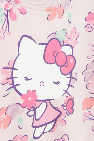 Sweat Hello Kitty Sanrio - Rose et violet