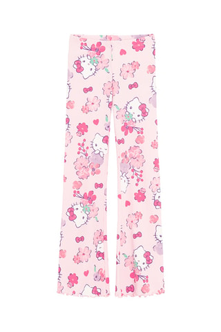 Pantalon Hello Kitty Sanrio - Rose et vert
