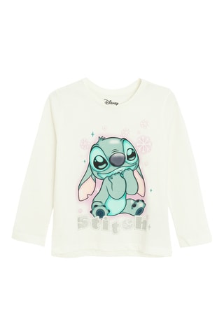 T-shirt Stitch Lilo et Stitch Disney - Blanc