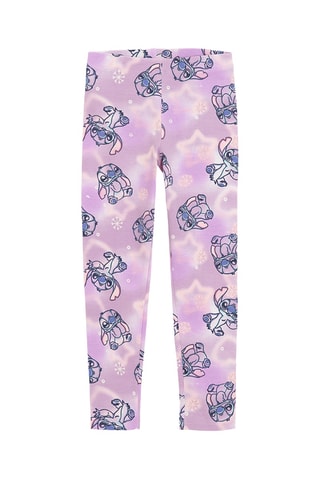 2 leggings Stitch Lilo et Stitch Disney - Bleu et violet