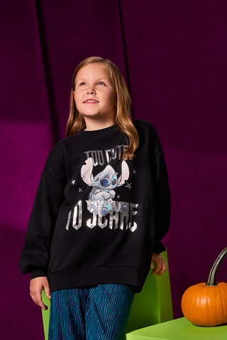 Sweat Stitch Lilo et Stitch Disney - Noir