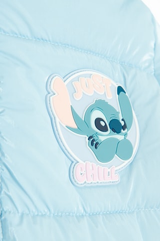 Doudoune à capuche Stitch Lilo et Stich - Ciel