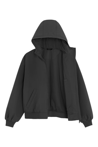 Veste à capuche - Noir