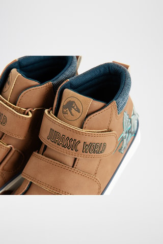Baskets montantes Jurassic World - Marron