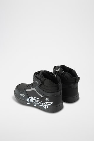 Baskets montantes - Noir