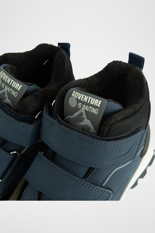 Baskets montantes - Bleu marine