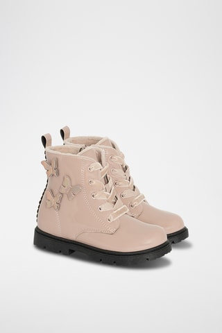 Bottines fourrées - Rose