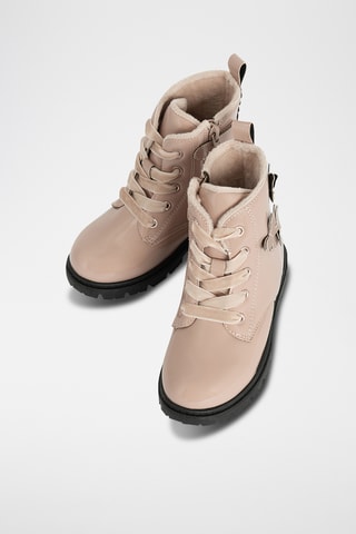 Bottines fourrées - Rose