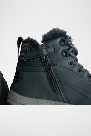 Boots fourrés - Bleu marine