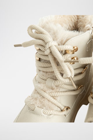 Bottines fourrées - Beige