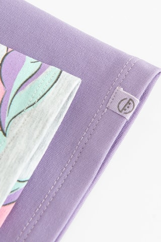 2 jeggings - Violet et gris