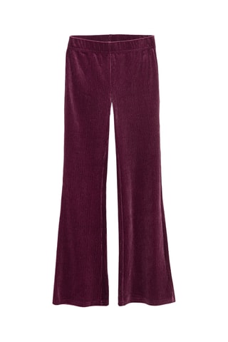 Pantalon en velours - Bordeaux
