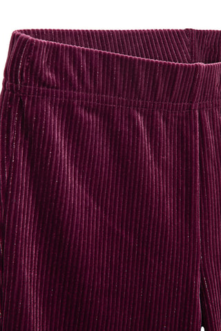 Pantalon en velours - Bordeaux