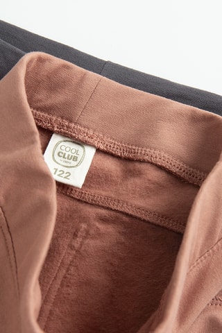 2 pantalons - Rose et anthracite