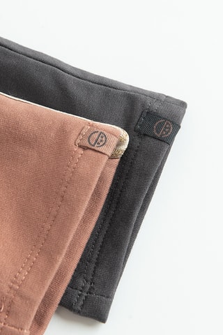 2 pantalons - Rose et anthracite