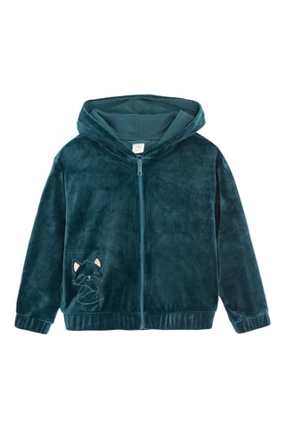Sweat à capuche - Vert foncé