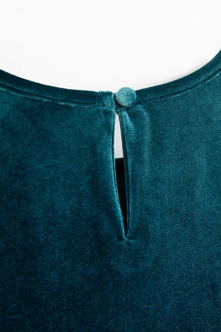 Robe en velours - Vert