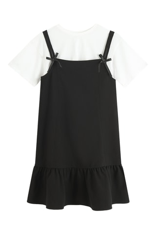 T-shirt et robe - Blanc et noir