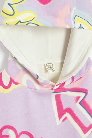 Sweat à capuche - Mauve