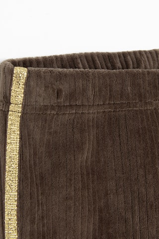 Pantalon en velours - Marron foncé