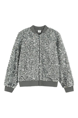 Sweat - Argenté et gris