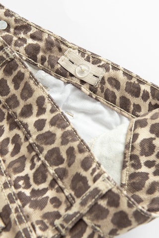 Jean cargo - Beige et marron