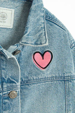 Veste en jean - Bleu