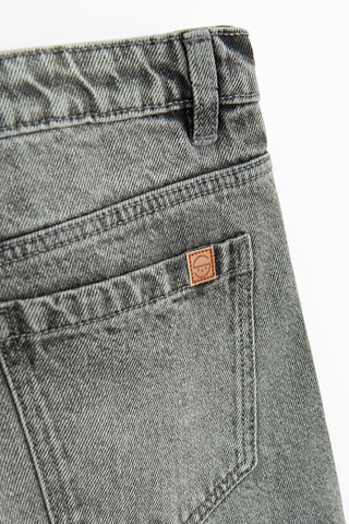 Short en jean - Gris
