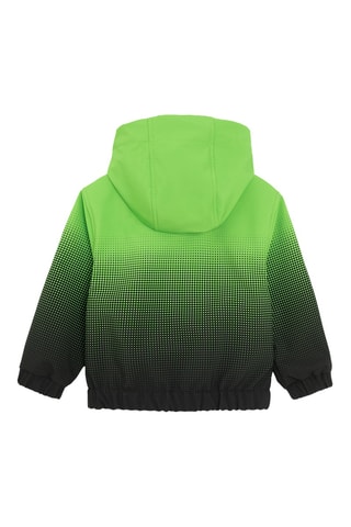 Veste à capuche tie and dye - Vert clair