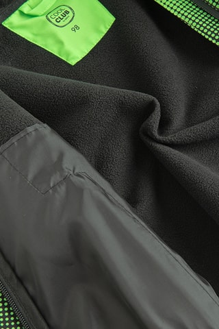 Veste à capuche tie and dye - Vert clair