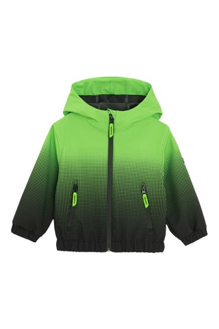 Veste à capuche tie and dye - Vert clair