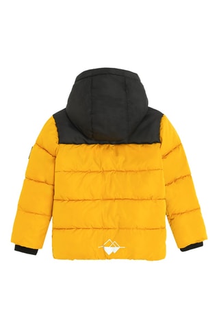 Doudoune à capuche - Jaune