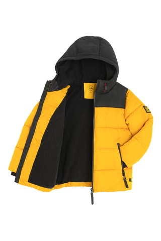 Doudoune à capuche - Jaune