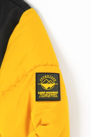 Doudoune à capuche - Jaune