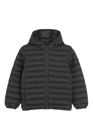 Doudoune à capuche - Noir