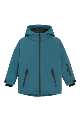 Veste à capuche - Turquoise