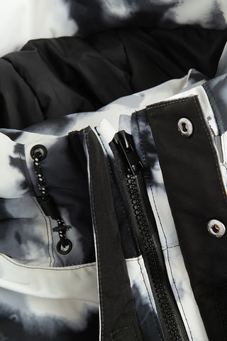 Parka de ski à capuche - Noir