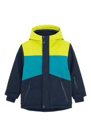 Parka de ski à capuche - Bleu marine