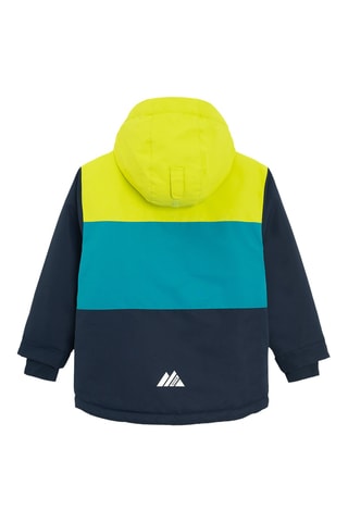 Parka de ski à capuche - Bleu marine