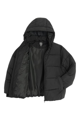Doudoune à capuche - Noir