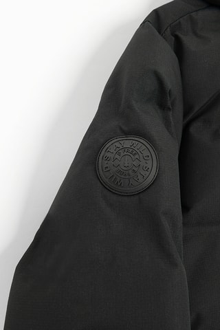 Doudoune à capuche - Noir