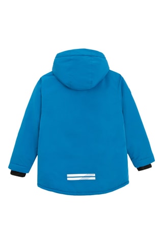 Parka de ski à capuche - Bleu pétrole