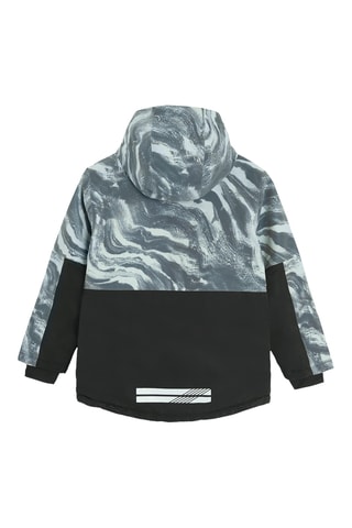 Parka de ski à capuche - Noir