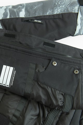 Parka de ski à capuche - Noir