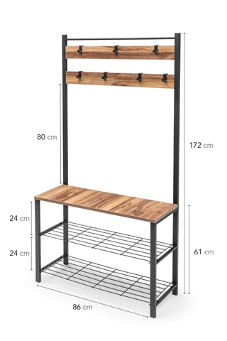 Meuble d'entrée - 172 x 86 x 24 cm