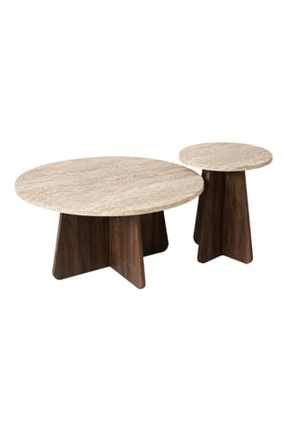 2 tables basses - 70 x 40 x 70/ 40 x 47 x x 40 cm